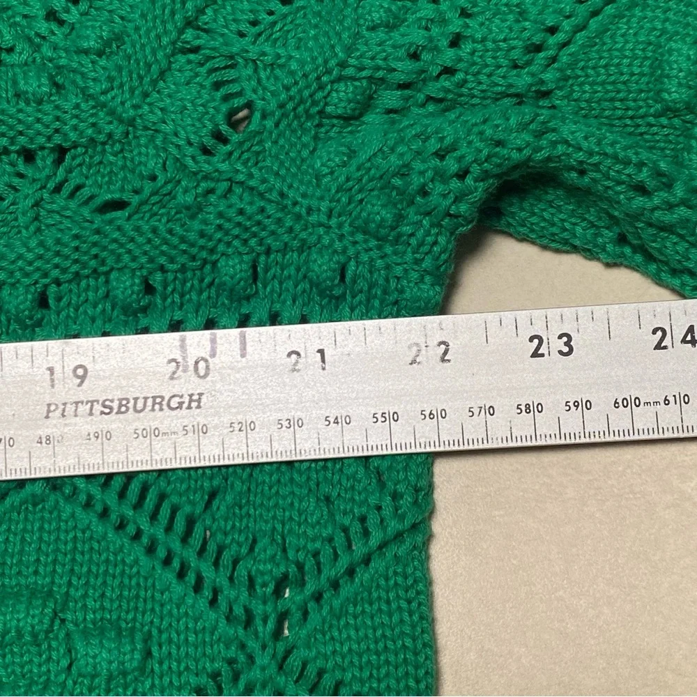 Boden Dress Women’s Size 12R Highland Green Claudia Textured Knit Dress - Picture 12 of 15